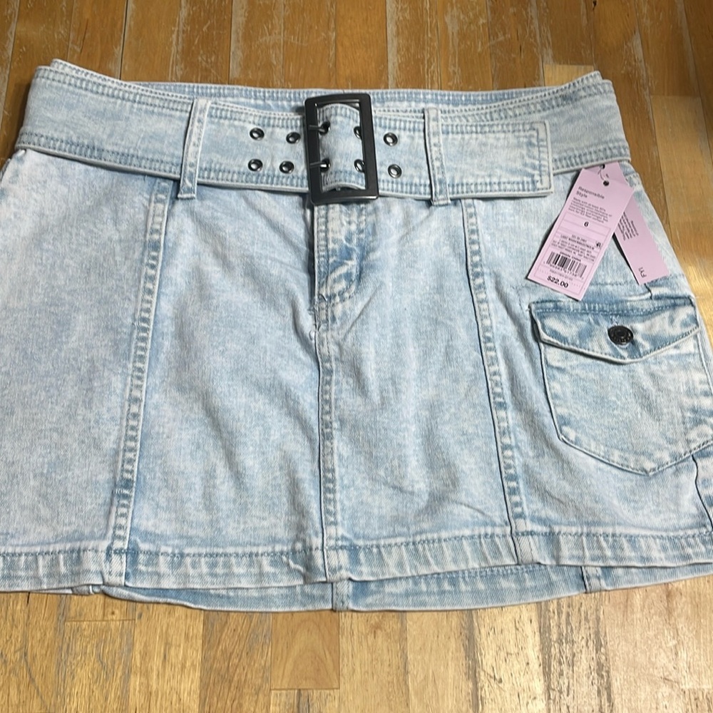 NWT wild fable Jean skirt